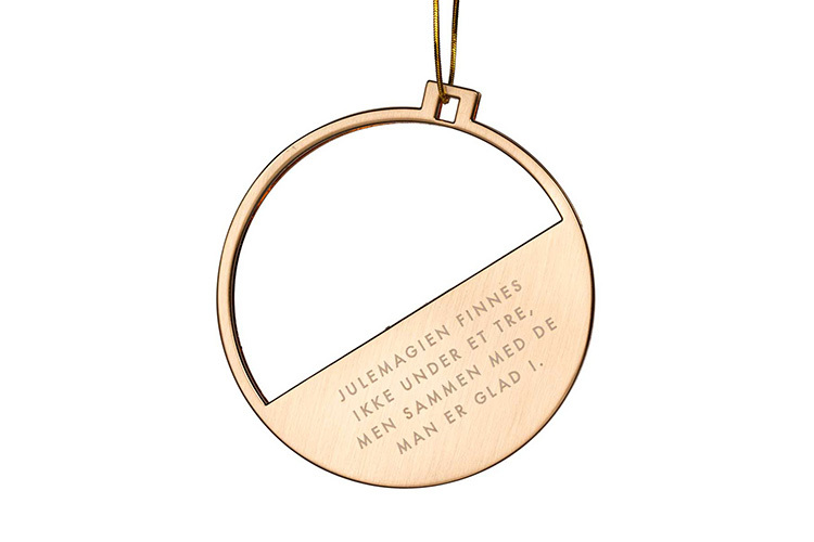 Julepynt med fotoramme Julemagi