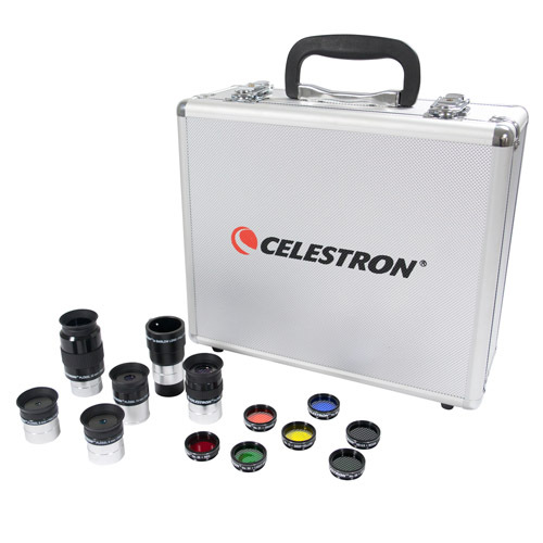 Celestron okular og filtersett 1,25