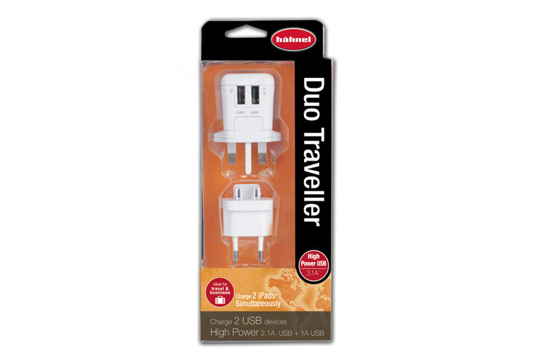 Hähnel Duo Traveller USB-lader