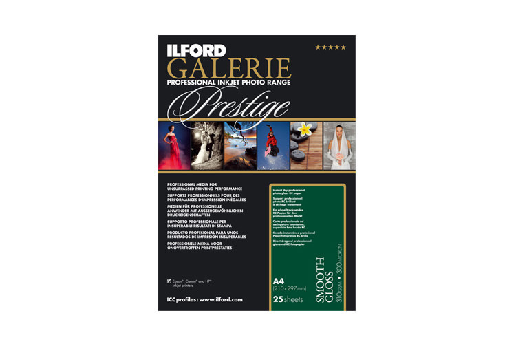Ilford Galerie Prestige A4 25s Smooth Gloss 310GSM