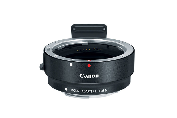 Canon EOS M EF Adapter m/ Stativfeste