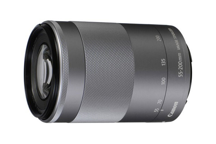 Canon EF-M 55-200mm f/4.5-6.3 IS STM Silver