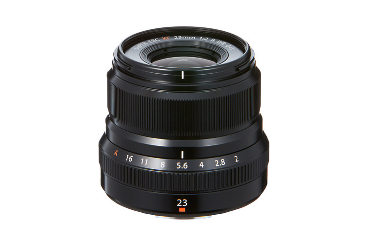 Fujifilm Fujinon XF 23mm f/2 R WR Sort