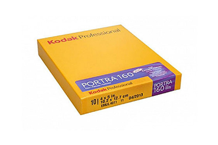Kodak Portra 160 4x5" 10 blader
