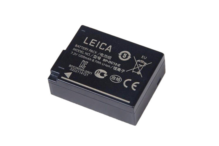 Leica Batteri BP-DC12 II for Leica Q, V-lux og V-lux 4