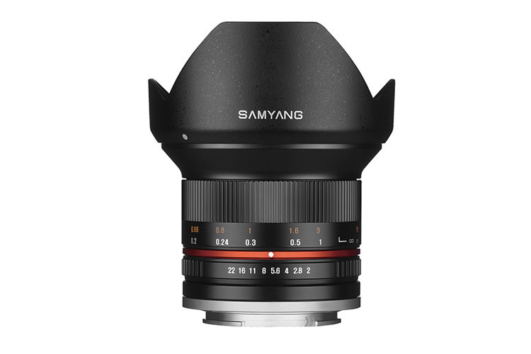 Samyang 12mm f/2 NCS CS Sort Fuji X
