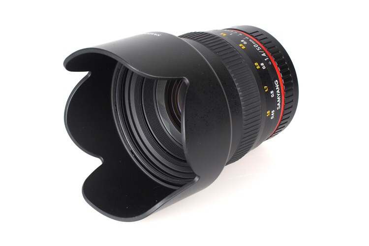 Samyang 50mm f/1.4 Sony NEX B-vare