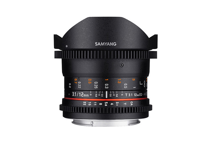 Samyang 12mm Fisheye T3.1 VDSLR Sony E