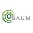 Logo for B.A.U.M. ("Bundesdeutscher Arbeitskreis für Umweltbewusstes Management")