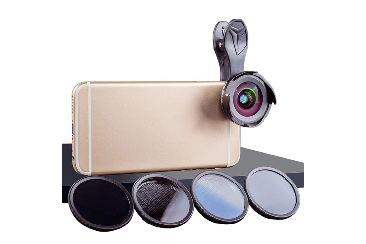 Apexel 16mm Vidvinkel + 4x Filter