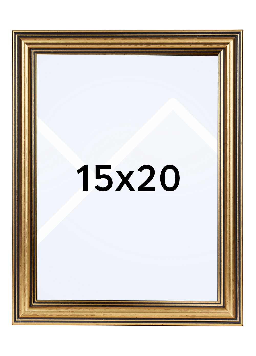 Focus Tango Bilderamme - Gull, 15x20