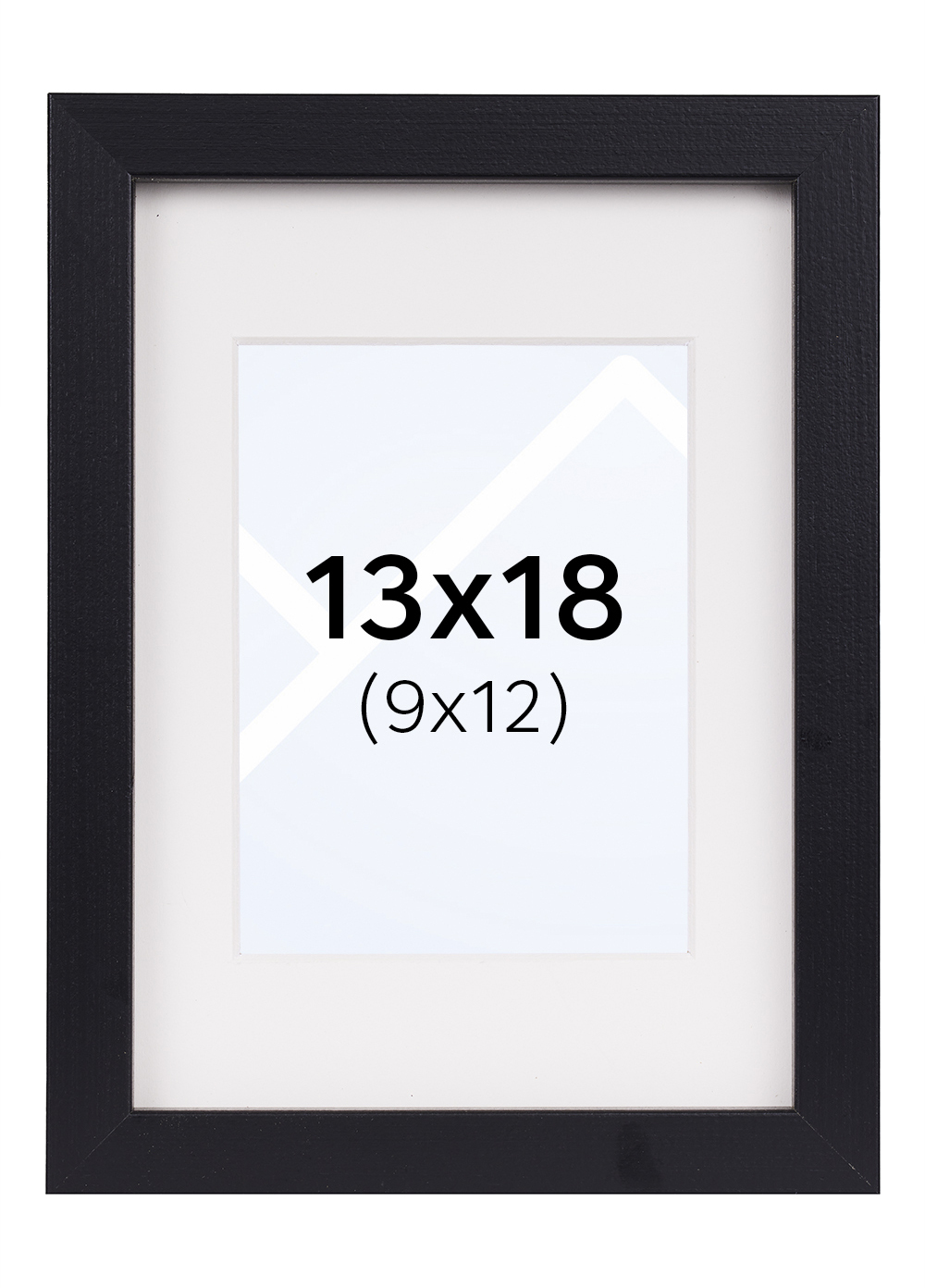 Focus Vivaldi Bilderamme - Svart, 9x12, 13x18