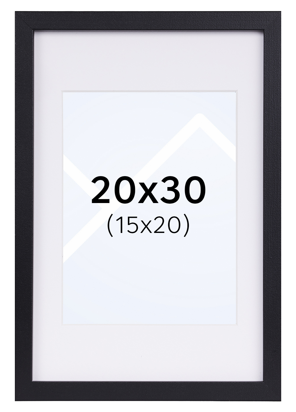 Focus Vivaldi Bilderamme - Svart, 15x20, 20x30
