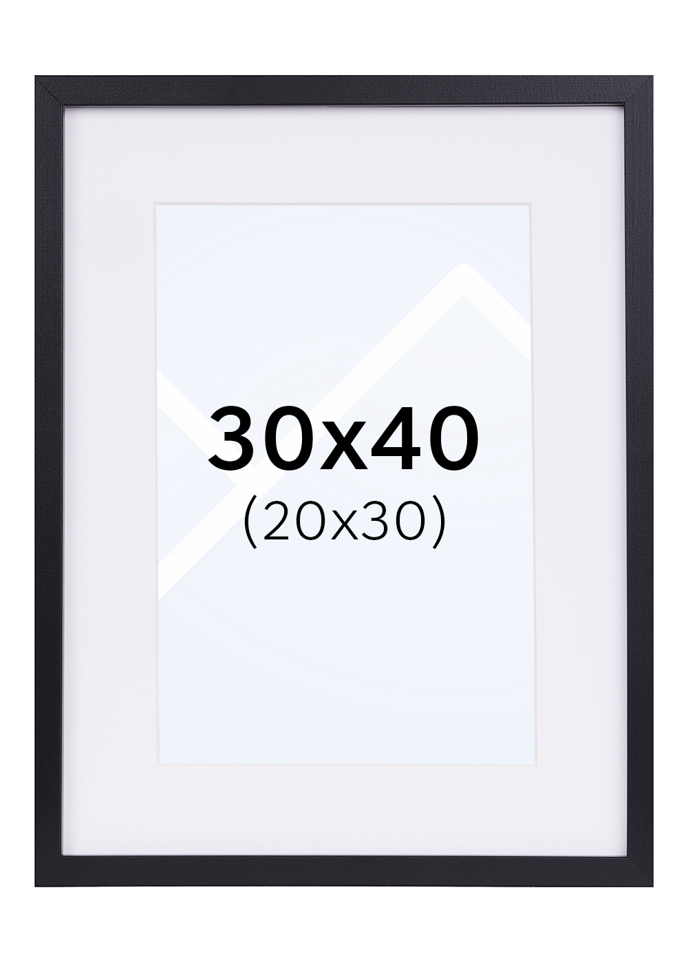 Focus Vivaldi Bilderamme - Svart, 20x30, 30x40