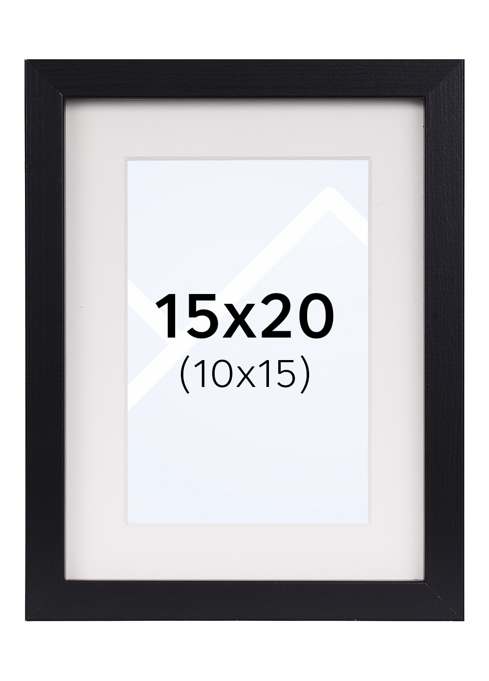Focus Vivaldi Bilderamme - Svart, 10x15, 15x20