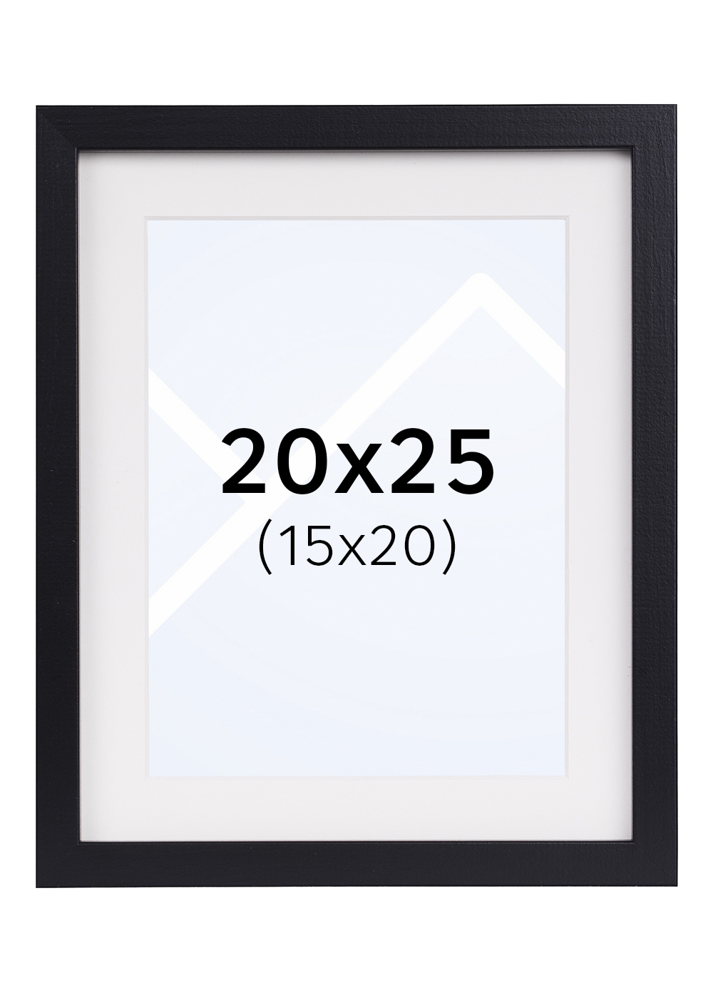 Focus Vivaldi Bilderamme - Svart, 15x20, 20x25