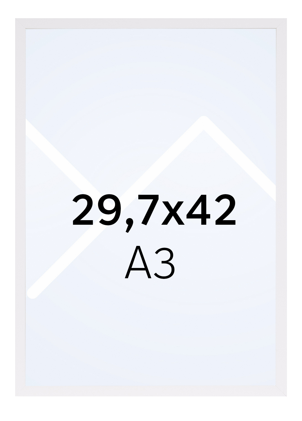 Focus Soul Bilderamme - Hvit, 29.7x42 (A3)