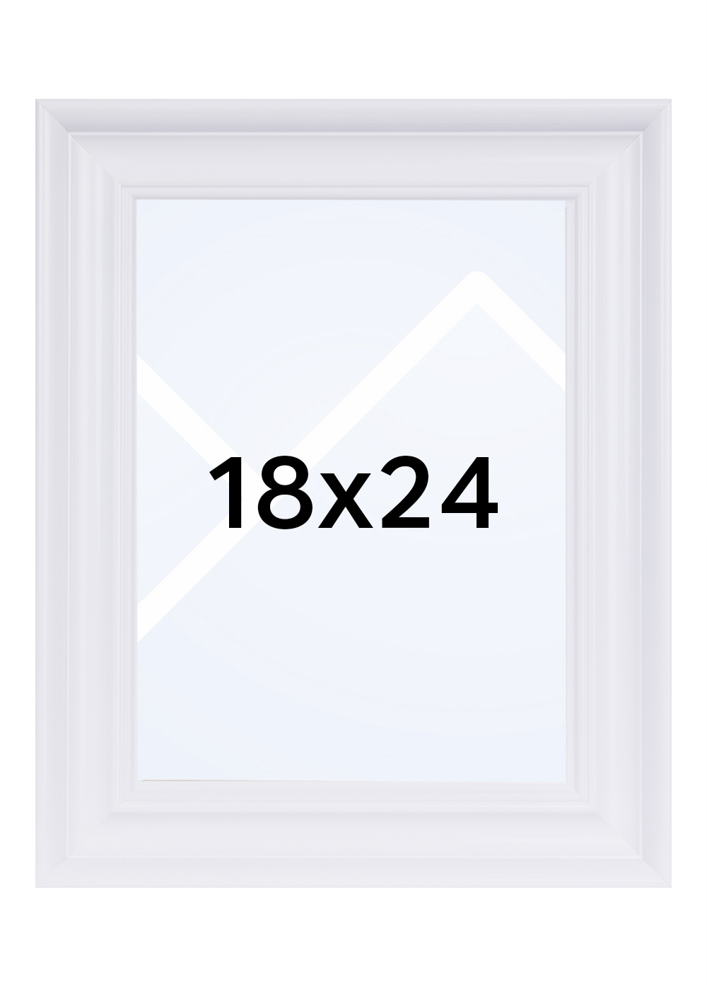 Focus Charleston Bilderamme - Hvit, 18x24