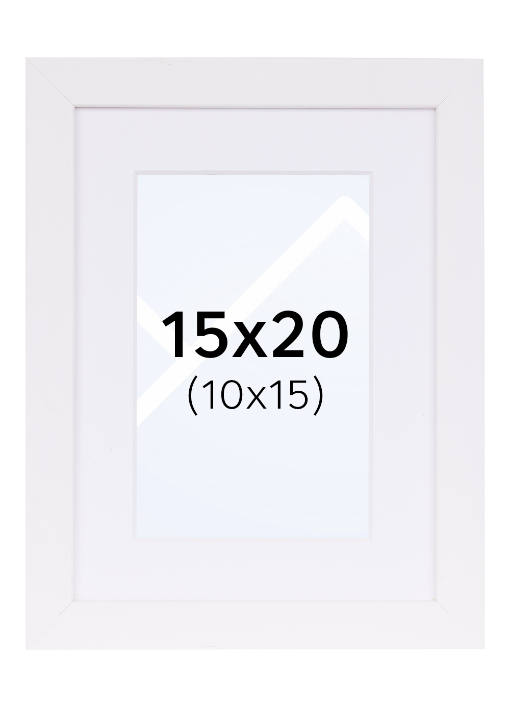 TR Reykjavik Bilderamme - Hvit, 10x15, 15x20