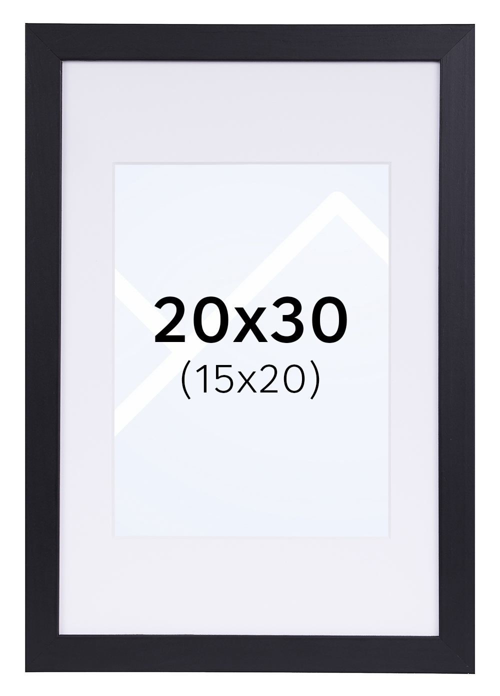 TR Reykjavik Bilderamme - Svart, 15x20, 20x30