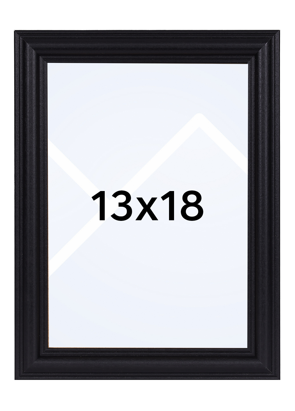 Focus Tango Wood Bilderamme - Svart, 13x18, 13x18