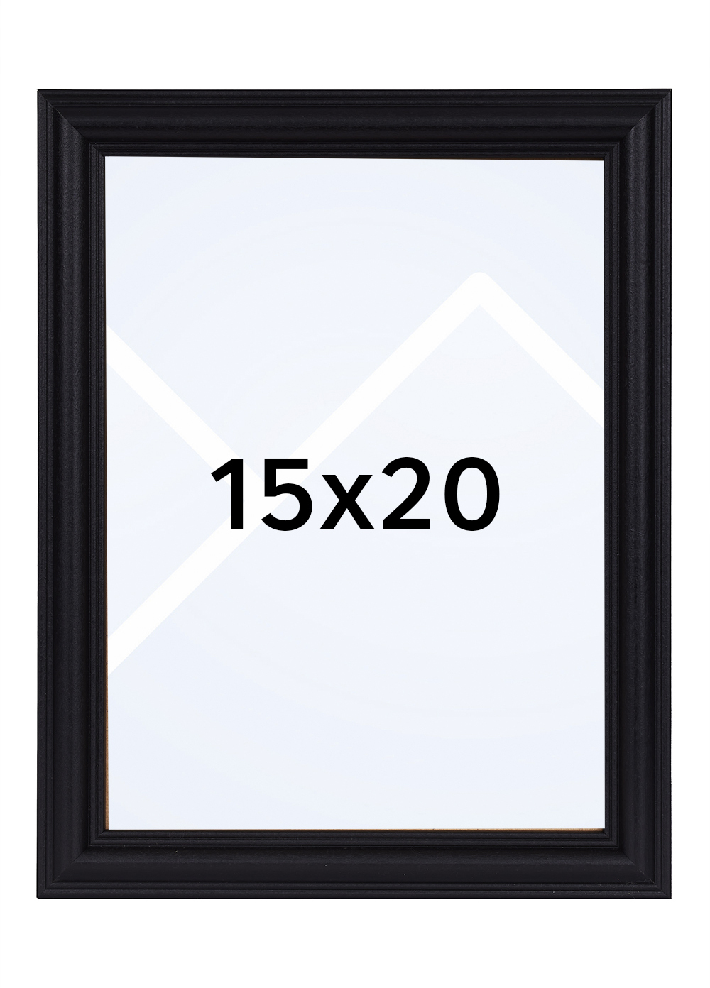 Focus Tango Wood Bilderamme - Svart, 15x20, 15x20