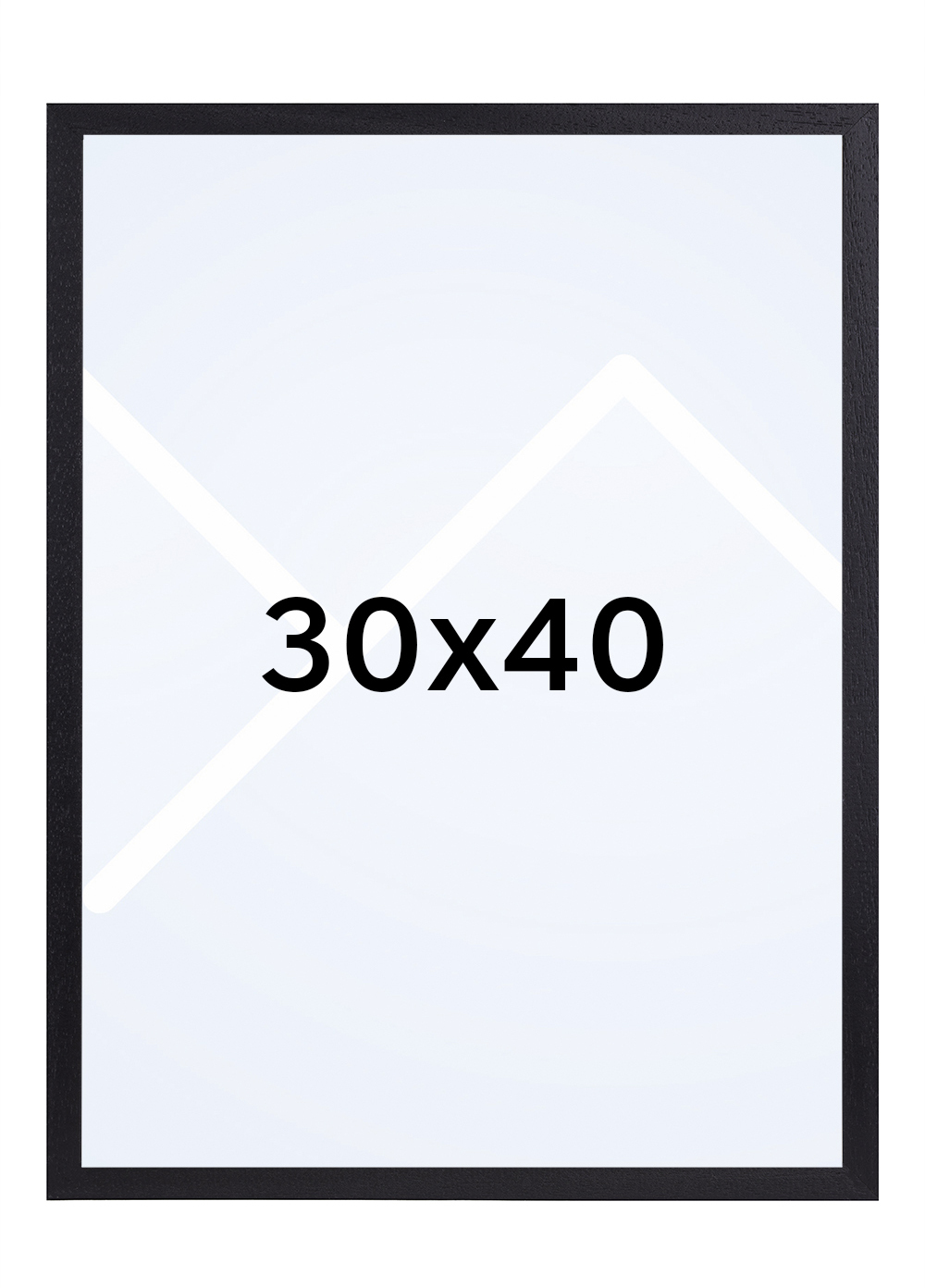 TR Nordmarka Bilderamme - Svart, 30x40