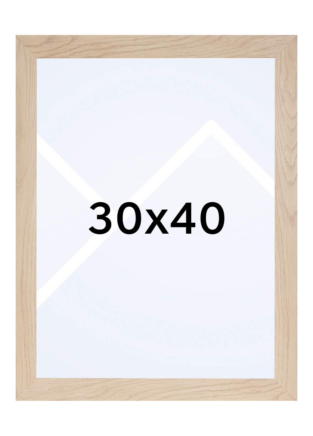 TR Tjøme Bilderamme - Lys Eik, 30x40
