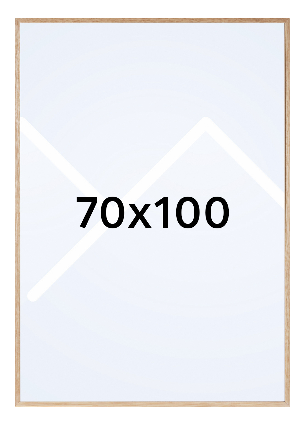 Focus Soul Plexi Bilderamme - Lys Eik, 70x100 Focus Soul Plexi Bilderamme - Lys Eik, 70x100
