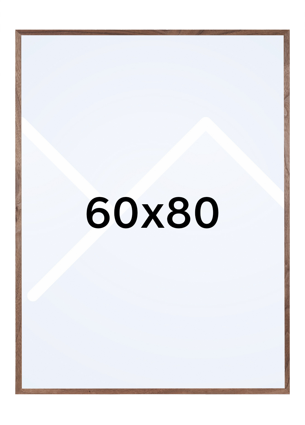 Focus Soul Plexi Bilderamme - Valnøtt, 60x80 Focus Soul Plexi Bilderamme - Valnøtt, 60x80