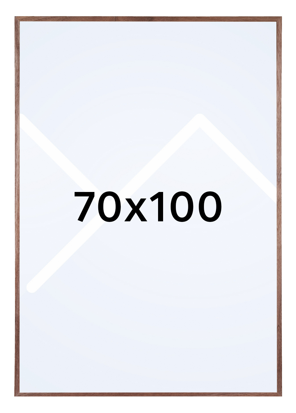 Focus Soul Plexi Bilderamme - Valnøtt, 70x100 Focus Soul Plexi Bilderamme - Valnøtt, 70x100