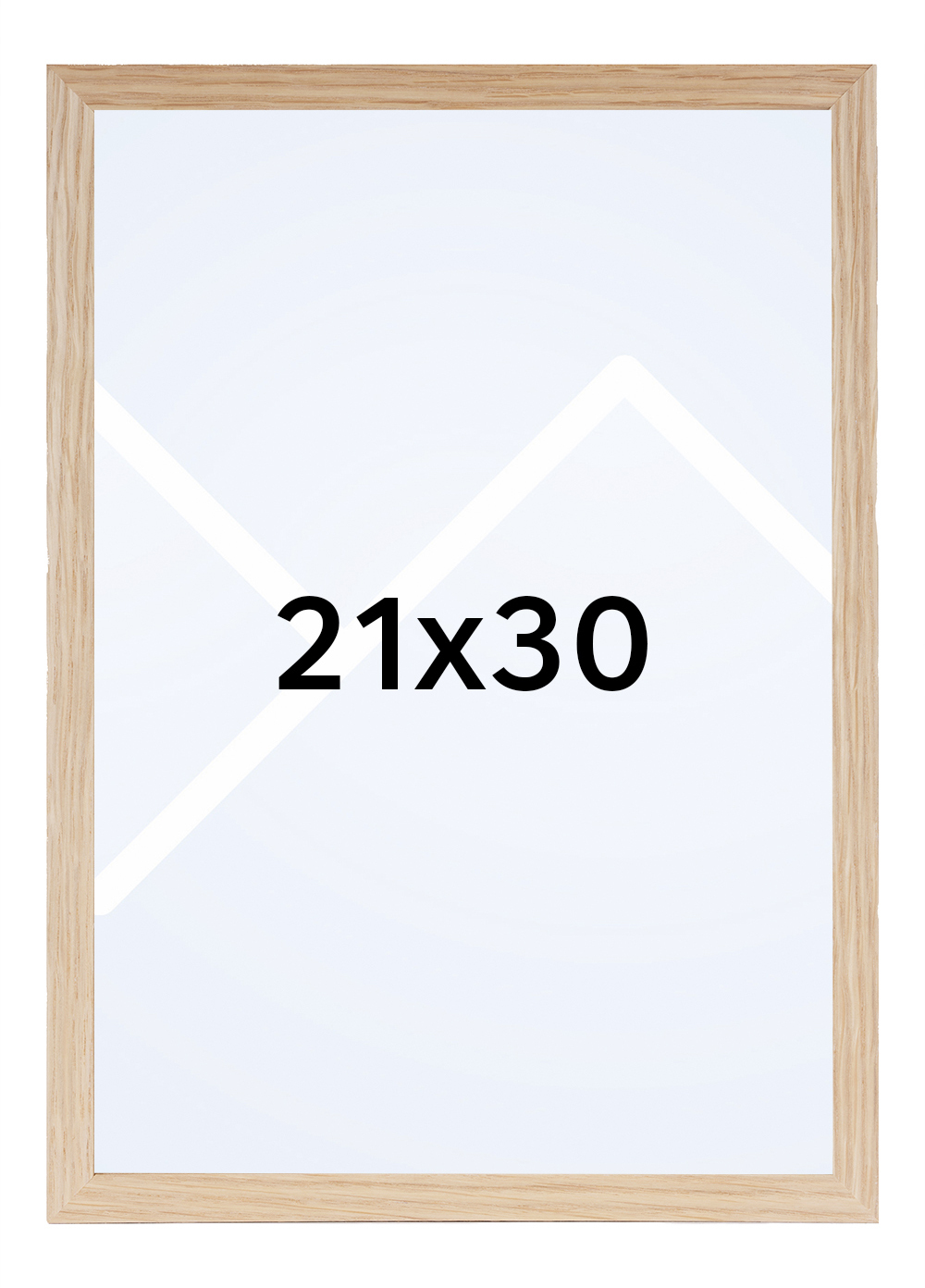 Focus Soul Plexi Bilderamme - Lys Eik, 21x30 Focus Soul Plexi Bilderamme - Lys Eik, 21x30