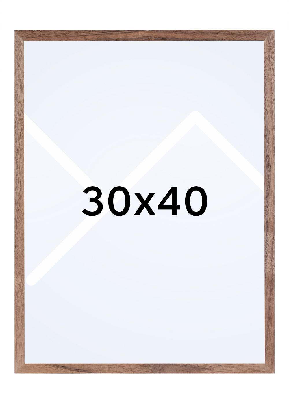 Focus Soul Plexi Bilderamme - Valnøtt, 30x40 Focus Soul Plexi Bilderamme - Valnøtt, 30x40