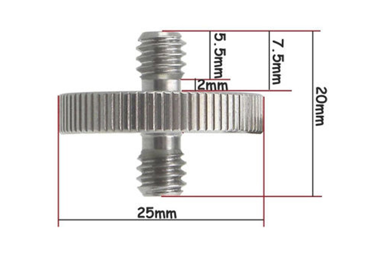 Caruba 1/4"-1/4" Male Adapter Caruba 1/4"-1/4" Male Adapter