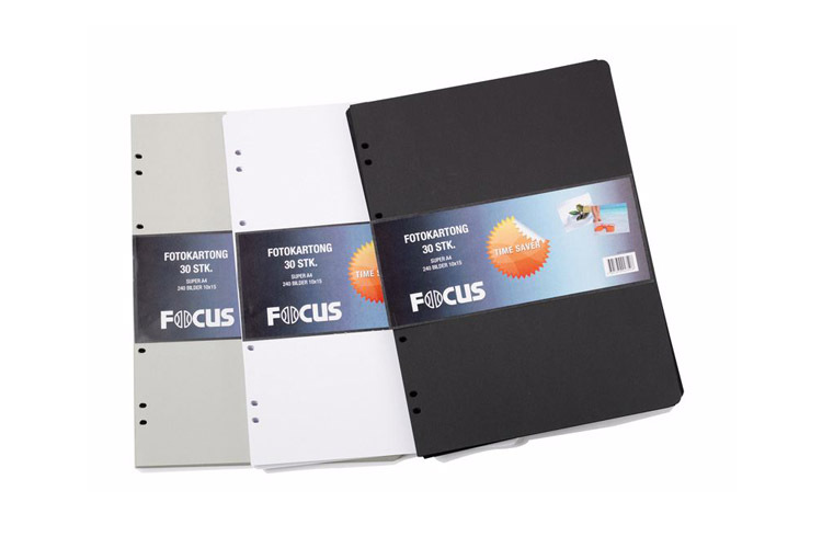 Focus Timesaver A4 30pk Brun Fotokartong Focus Timesaver A4 30pk Brun Fotokartong