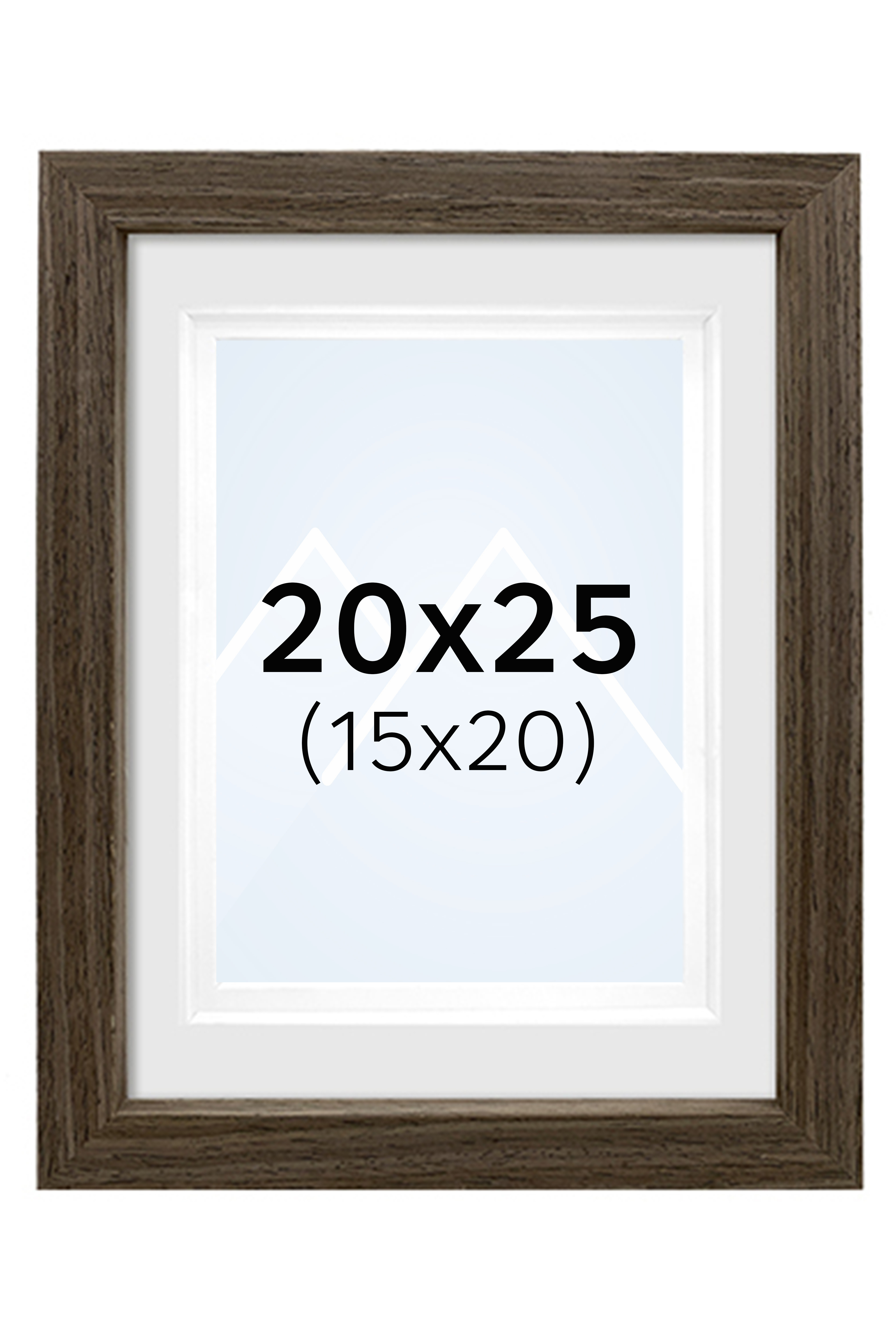 Focus Dahlia Bilderamme - Valnøtt, 15x20, 20x25