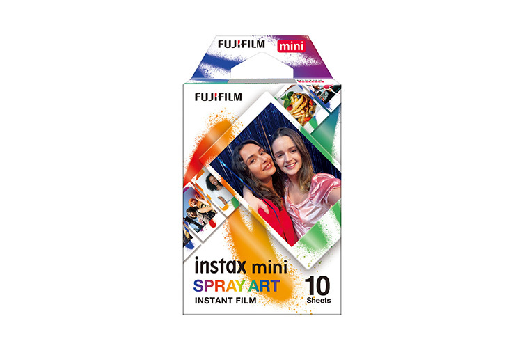Fujifilm Instax Mini 10pk Spray Art