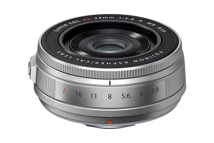 Fujifilm XF 23mm f/2.8 R WR Sølv