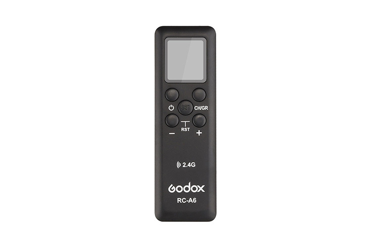 Godox RC-A6 Fjernkontroll for SL150II, SL200II, FV150, FV200 & LF308 Godox RC-A6 Fjernkontroll for SL150II, SL200II, FV150, FV200 & LF308