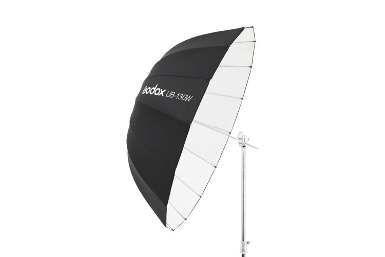 Godox UB-130W Paraply Sort/Hvit 130cm Godox UB-130W Paraply Sort/Hvit 130cm