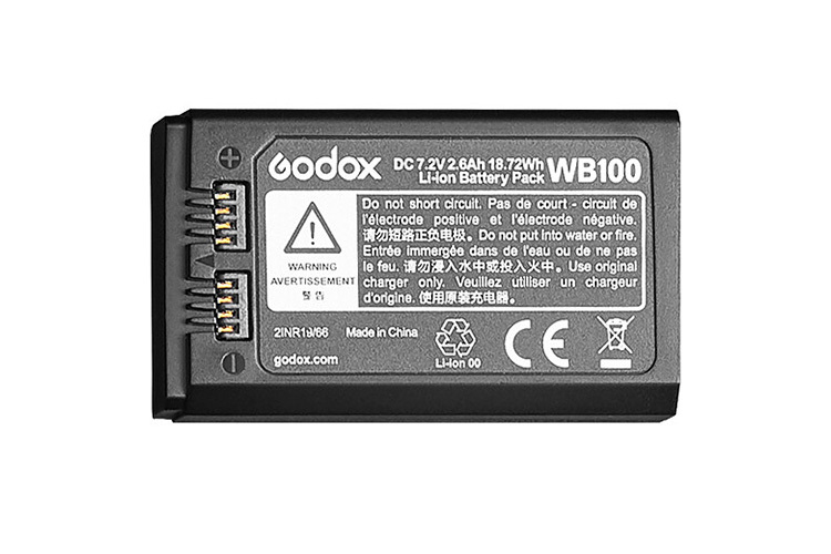 Godox WB100 Batteri for AD100Pro Godox WB100 Batteri for AD100Pro