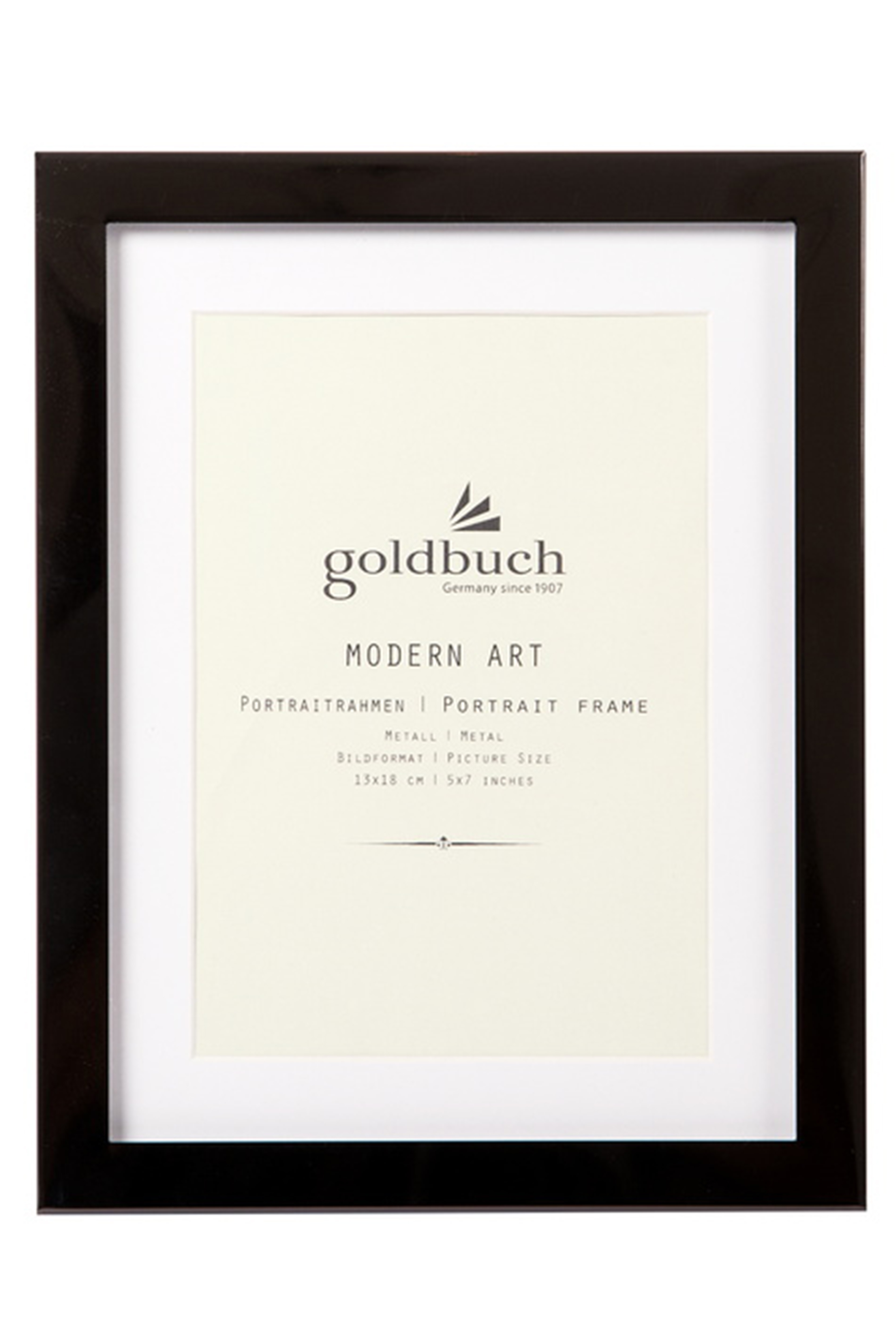 Goldbuch Modern Art Bilderamme - Svart, 13x18