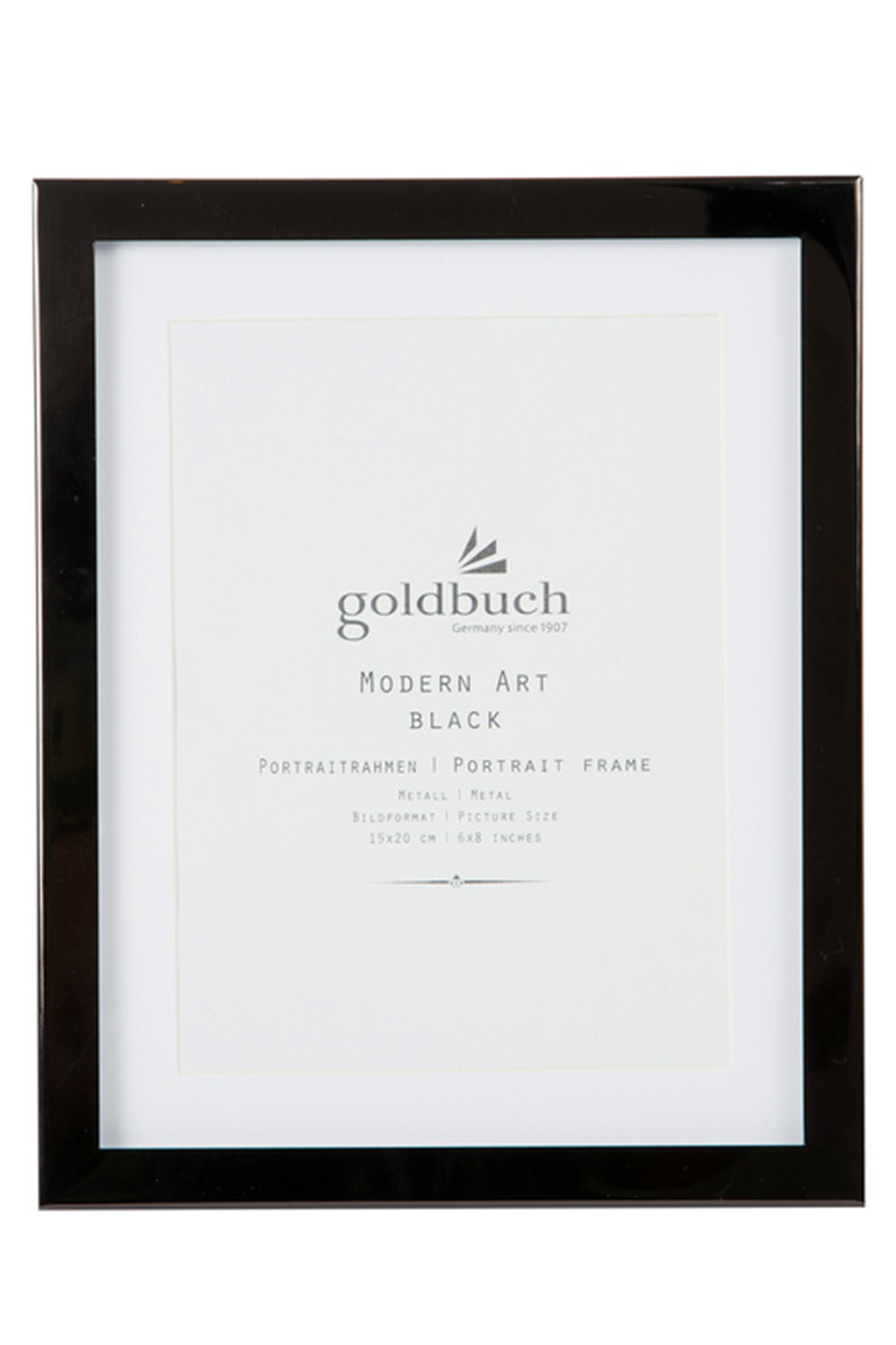 Goldbuch Modern Art Bilderamme - Svart, 15x20