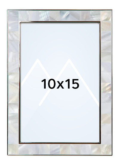 Goldbuch Trevi Bilderamme - Sølv/Perlemor, 10x15