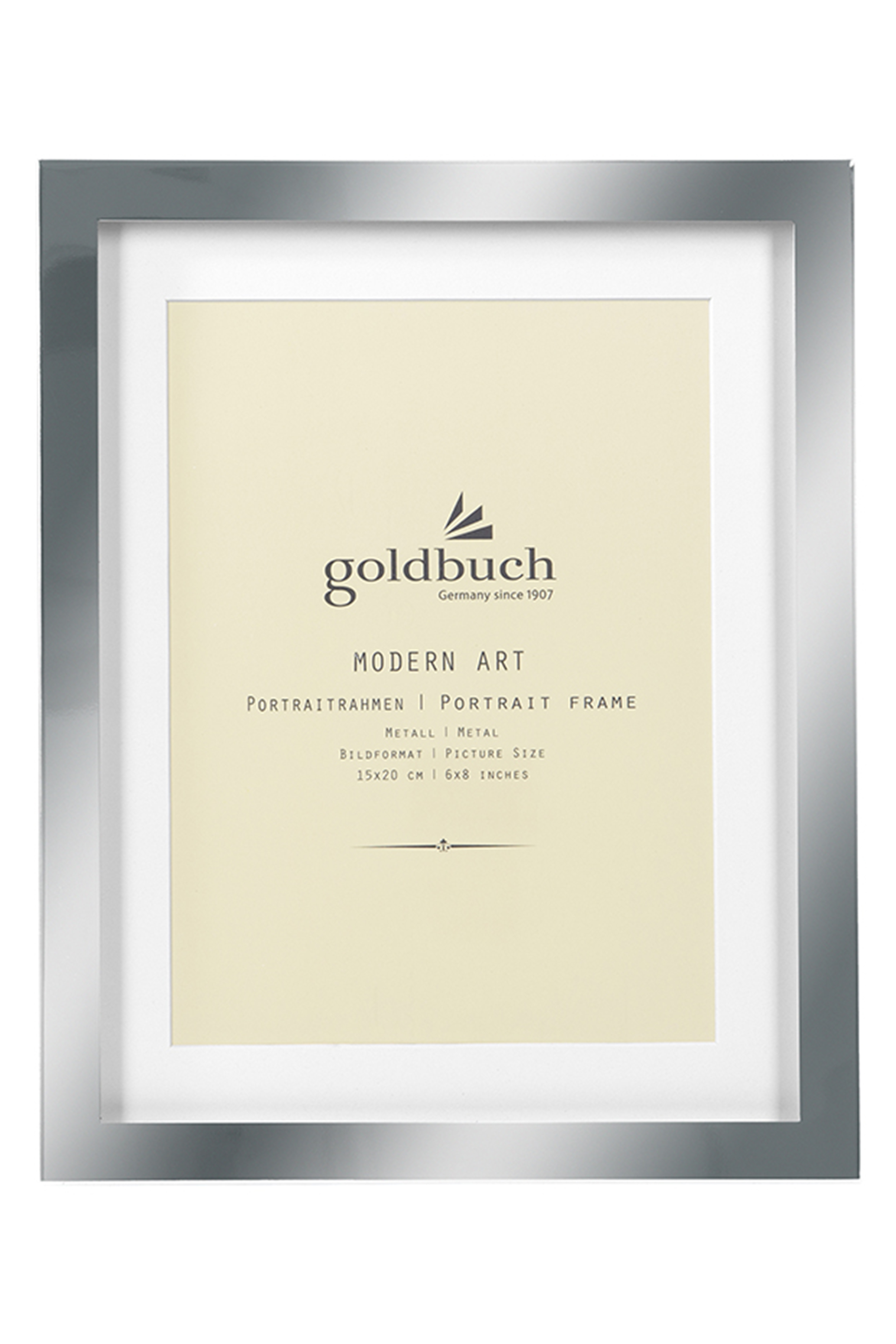 Goldbuch Modern Art Bilderamme - Sølv, 15x20