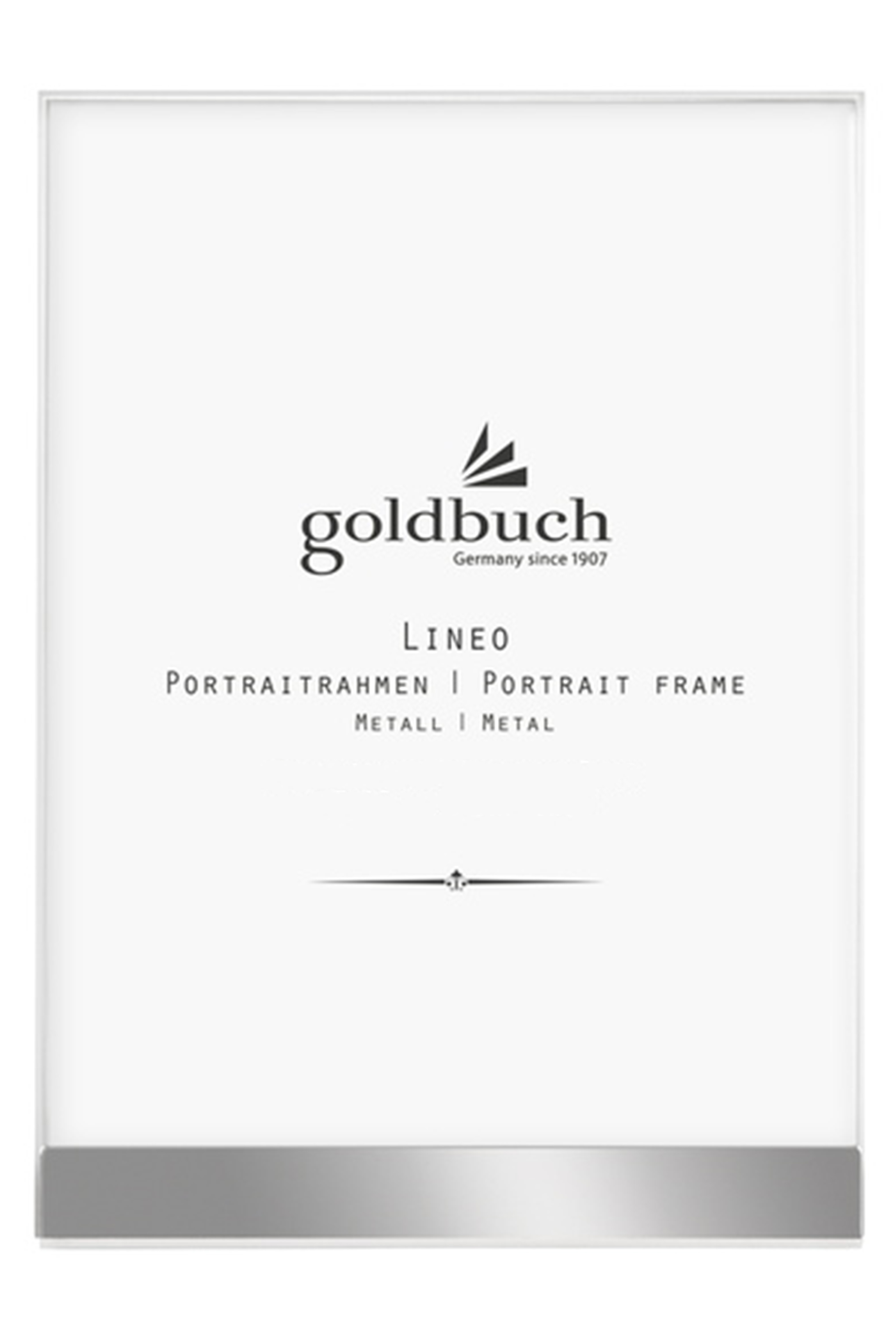 Goldbuch Lineo Bilderamme - Sølv, 10x15