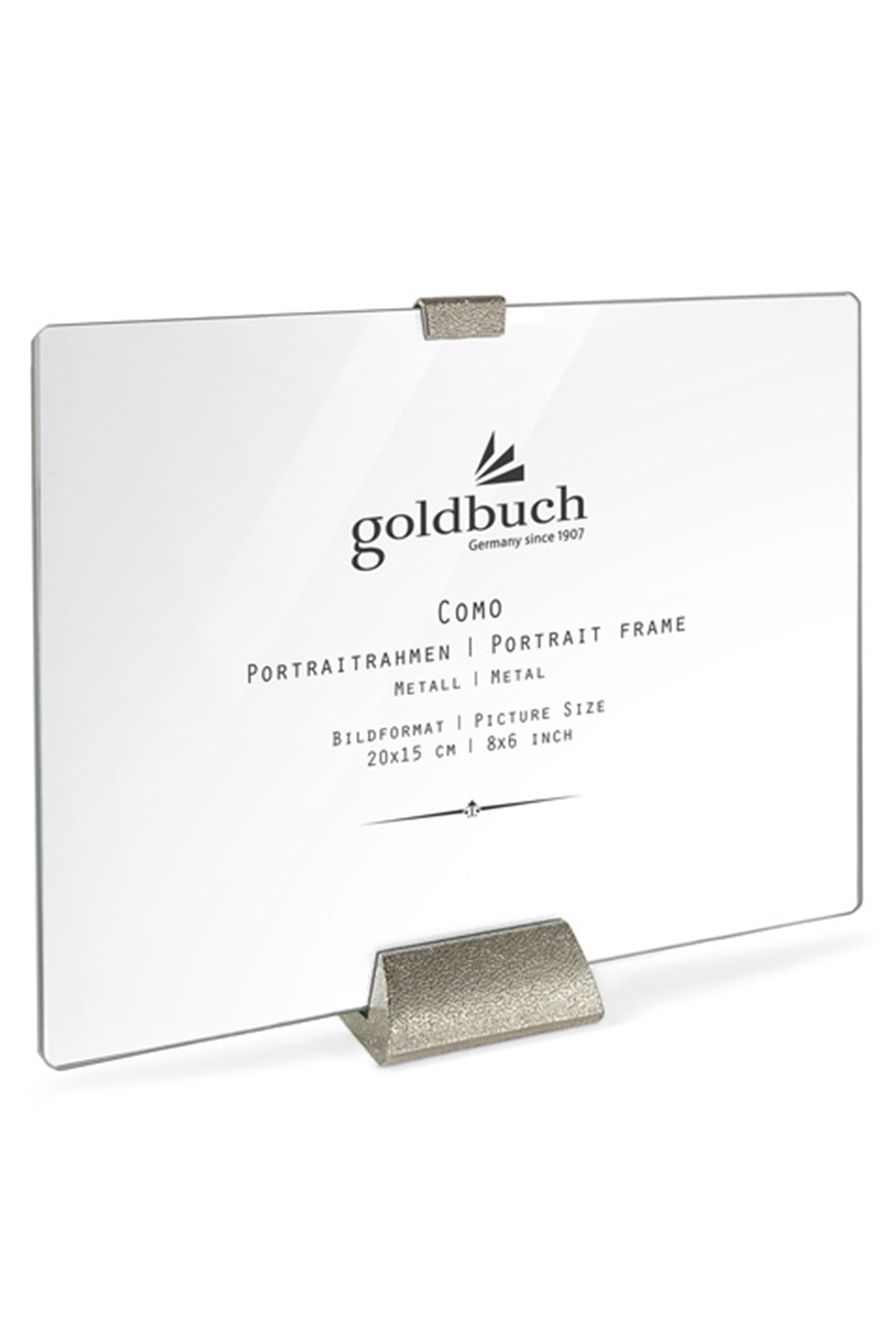 Goldbuch Como Bilderamme - Sølv, 15x20