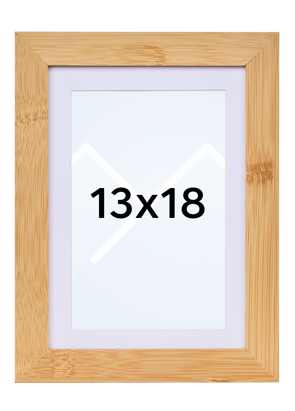 Goldbuch Bambus Bilderamme - Naturlig tre, 13x18