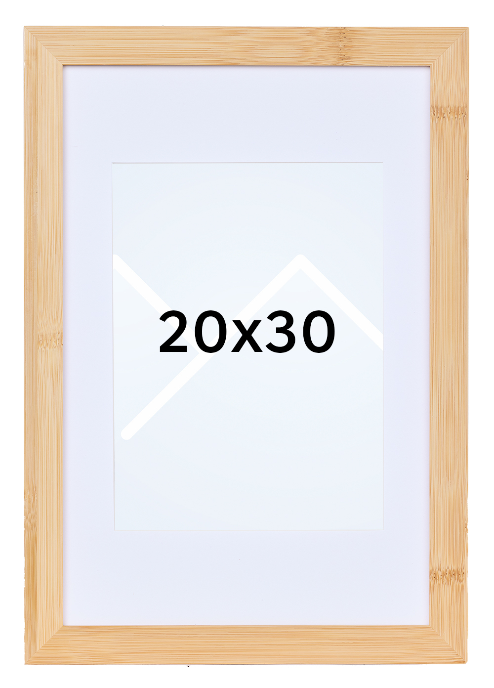 Goldbuch Bambus Bilderamme - Naturlig tre, 20x30