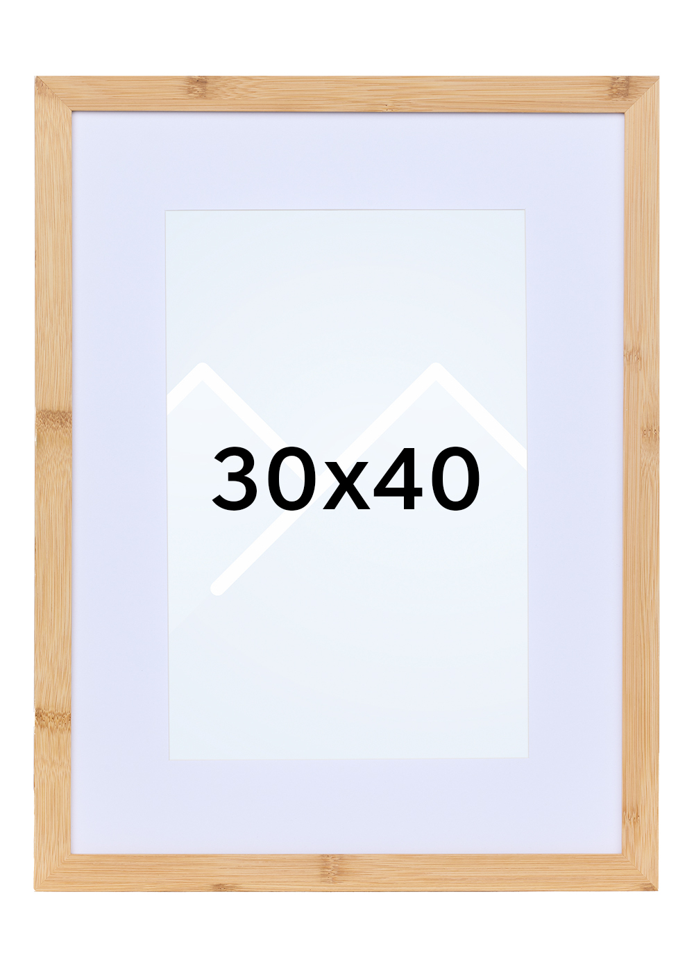 Goldbuch Bambus Bilderamme - Naturlig tre, 30x40